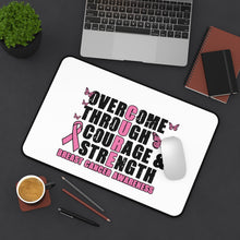 Load image into Gallery viewer, Cure Breast Cancer Desk Mat