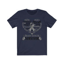 Load image into Gallery viewer, Brain Cancer Survivor T-shirt
