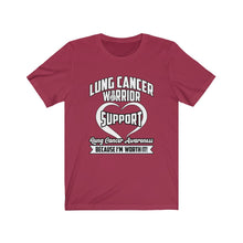 Load image into Gallery viewer, Lung Cancer Support T-shirt