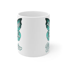 Load image into Gallery viewer, Ovarian Cancer Warrior Mug