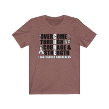 Load image into Gallery viewer, Cure Lung Cancer T-shirt
