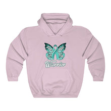 Load image into Gallery viewer, Ovarian Cancer Warrior Hoodie