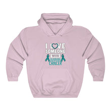Load image into Gallery viewer, Ovarian Cancer Love Hoodie