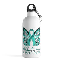 Load image into Gallery viewer, Ovarian Cancer Warrior Steel Bottle