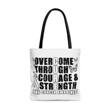 Load image into Gallery viewer, Cure Lung Cancer Tote Bag