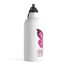 Load image into Gallery viewer, Breast Cancer Warrior Steel Bottle