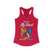 Load image into Gallery viewer, Down Syndrome My Heart Tank Top