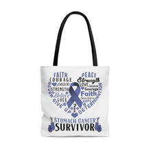 Load image into Gallery viewer, Stomach Cancer Survivor Tote Bag