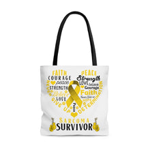 Load image into Gallery viewer, Sarcoma Survivor Tote Bag