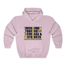 Load image into Gallery viewer, Overcome Childhood Cancer Hoodie