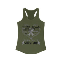 Load image into Gallery viewer, Brain Cancer Survivor Tank Top
