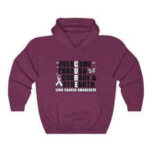 Load image into Gallery viewer, Cure Lung Cancer Hoodie