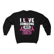 Load image into Gallery viewer, Breast Cancer Love Sweater