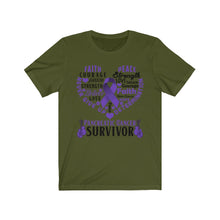 Load image into Gallery viewer, Pancreatic Cancer Survivor T-shirt