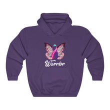 Load image into Gallery viewer, Thyroid Cancer Warrior Hoodie