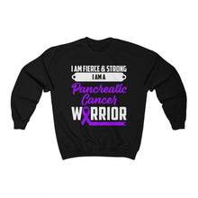 Load image into Gallery viewer, Pancreatic Cancer Warrior Sweater