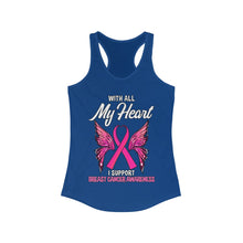 Load image into Gallery viewer, Breast Cancer My Heart Tank Top