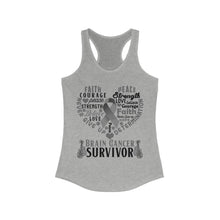 Load image into Gallery viewer, Brain Cancer Survivor Tank Top