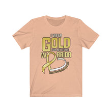 Load image into Gallery viewer, Childhood Cancer Warrior Tee