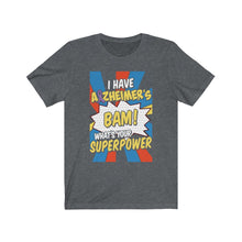 Load image into Gallery viewer, Alzheimer's Superpower T-shirt