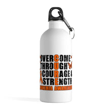 Load image into Gallery viewer, Overcome Leukemia Steel Bottle