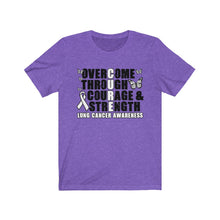 Load image into Gallery viewer, Cure Lung Cancer T-shirt
