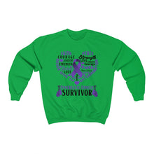 Load image into Gallery viewer, Pancreatic Cancer Survivor Sweater