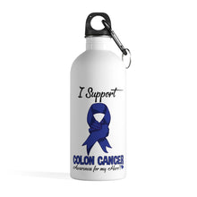 Load image into Gallery viewer, Colon Cancer Supporter Steel Bottle