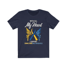 Load image into Gallery viewer, Down Syndrome My Heart T-shirt