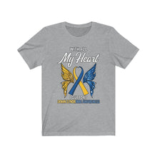 Load image into Gallery viewer, Down Syndrome My Heart T-shirt