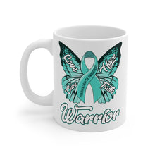Load image into Gallery viewer, Ovarian Cancer Warrior Mug