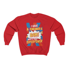 Load image into Gallery viewer, Alzheimer's Superpower Sweater