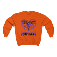 Load image into Gallery viewer, Pancreatic Cancer Survivor Sweater