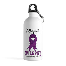 Load image into Gallery viewer, Epilepsy Supporter Steel Bottle