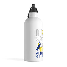 Load image into Gallery viewer, Down Syndrome Love Steel Bottle