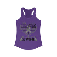 Load image into Gallery viewer, Brain Cancer Survivor Tank Top