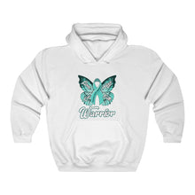 Load image into Gallery viewer, Ovarian Cancer Warrior Hoodie