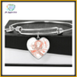 Uterine Cancer Heart Bracelet