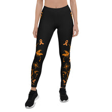 Load image into Gallery viewer, Leukemia Awareness Legging