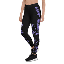 Load image into Gallery viewer, Epilepsy Awareness Legging