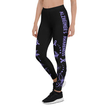 Load image into Gallery viewer, Alzheimer's Awareness Legging