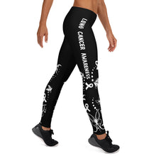 Load image into Gallery viewer, Lung Cancer Awareness Legging