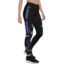 Load image into Gallery viewer, Alzheimer's Awareness Legging