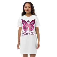 Load image into Gallery viewer, Breast Cancer Warrior Organic Dress
