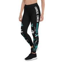Load image into Gallery viewer, Cervical Cancer Awareness Legging
