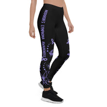 Load image into Gallery viewer, Hodgkin's Lymphoma Awareness Legging
