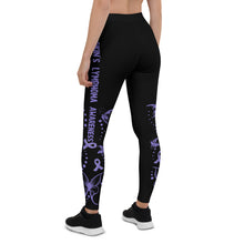 Load image into Gallery viewer, Hodgkin's Lymphoma Awareness Legging