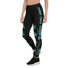 Load image into Gallery viewer, Ovarian Cancer Awareness Legging