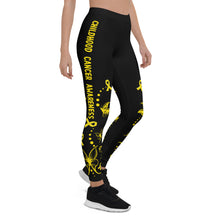 Load image into Gallery viewer, Childhood Cancer Awareness Simple Legging