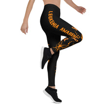 Load image into Gallery viewer, Leukemia Awareness Legging